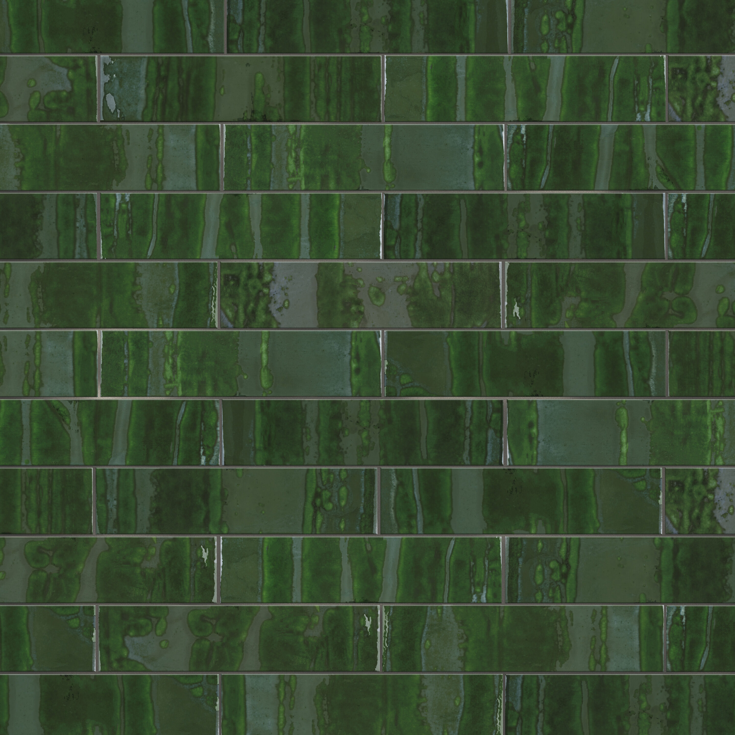 Affinity Tile Sample - Joliet Jade 3-in x 12-in Glossy Ceramic Subway Wall Tile