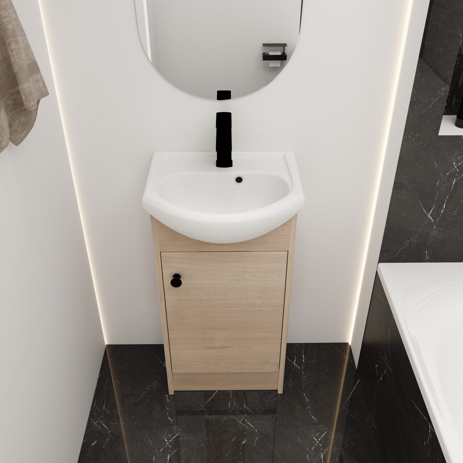 Streamdale Furniture W999S00002 Bath-Vanity-Combo - View #8