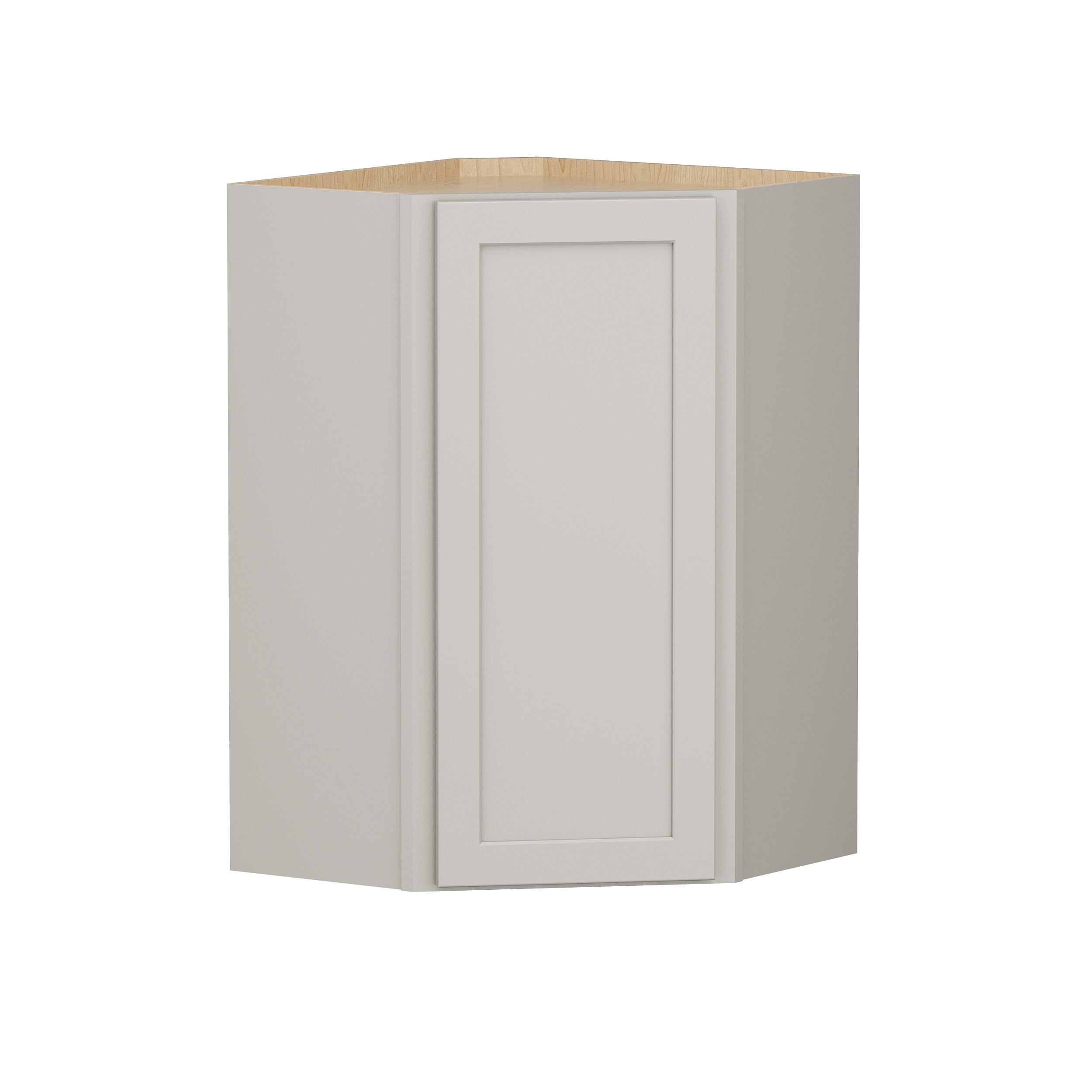 Shenandoah PRO Express SPE 90MYS-9243 Breckenridge 24-in W x 36.125-in H x 12-in D Stone Full Overlay Diagonal Diagonal Corner wall Fully assembled Plywood Cabinet (Recessed Panel Shaker)