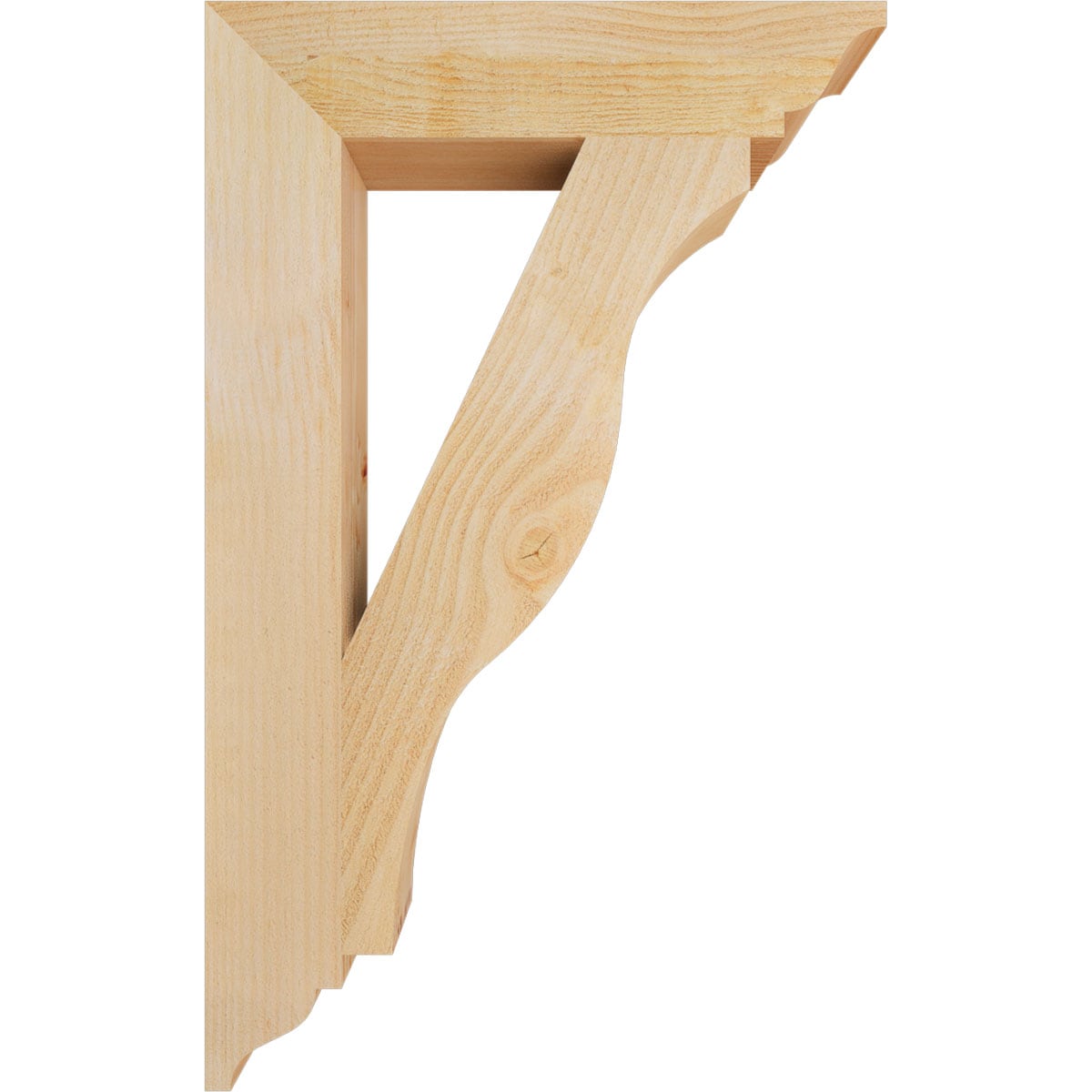 Ekena Millwork BKT04X20X32FST01RDF Exterior-Brackets-Braces - View #3