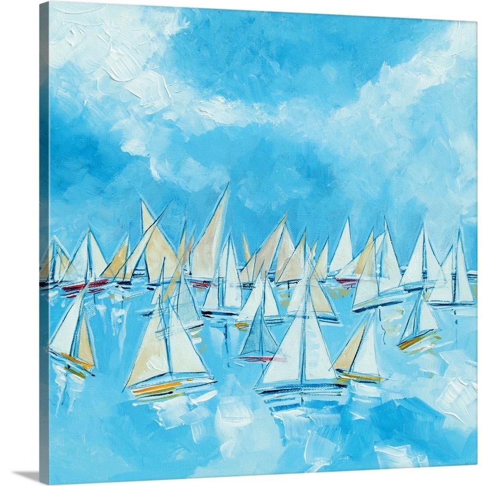 GreatBigCanvas 2399773-24-24X24 24-in H x 24-in W Abstract Print on Canvas