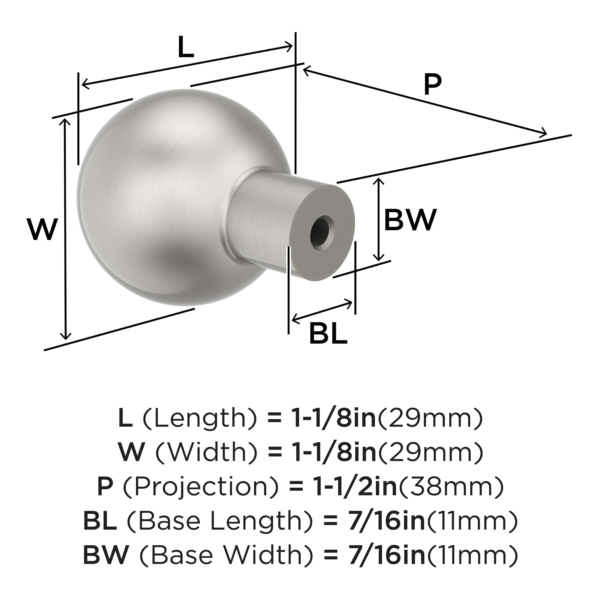 Amerock BP37660G10 Cabinet-Knobs - View #4