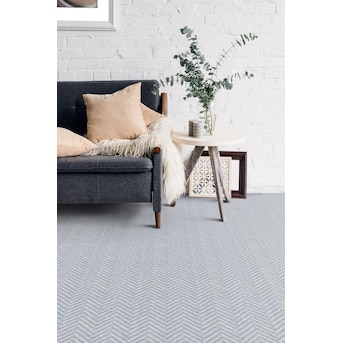 Home And Office Favorite Retreat Mist Pattern Indoor Carpet In The Department At Lowes Com