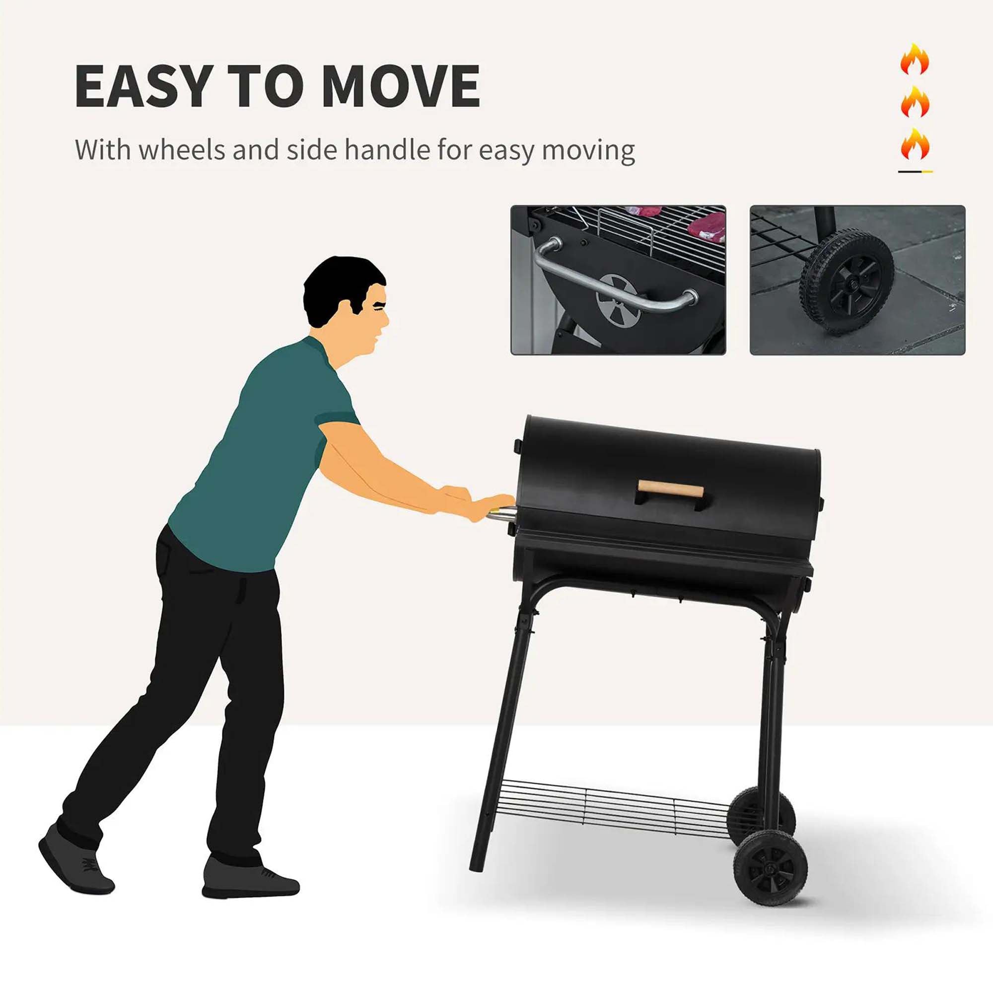 Clihome CL-GR08382 Gas-Grill - View #7