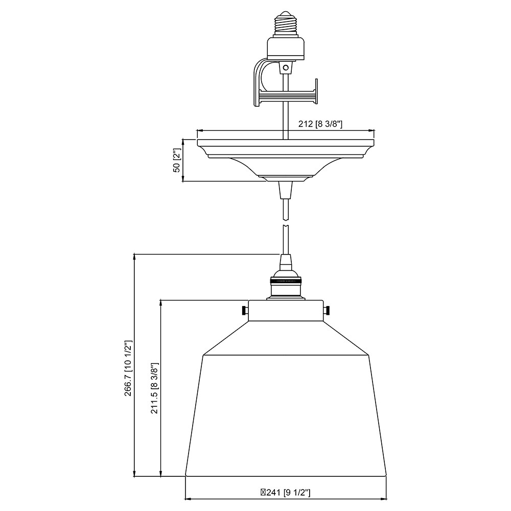 Worth Home Products PKN-7610-8303-F Recessed-Lighting-Pendant-Kits - View #4