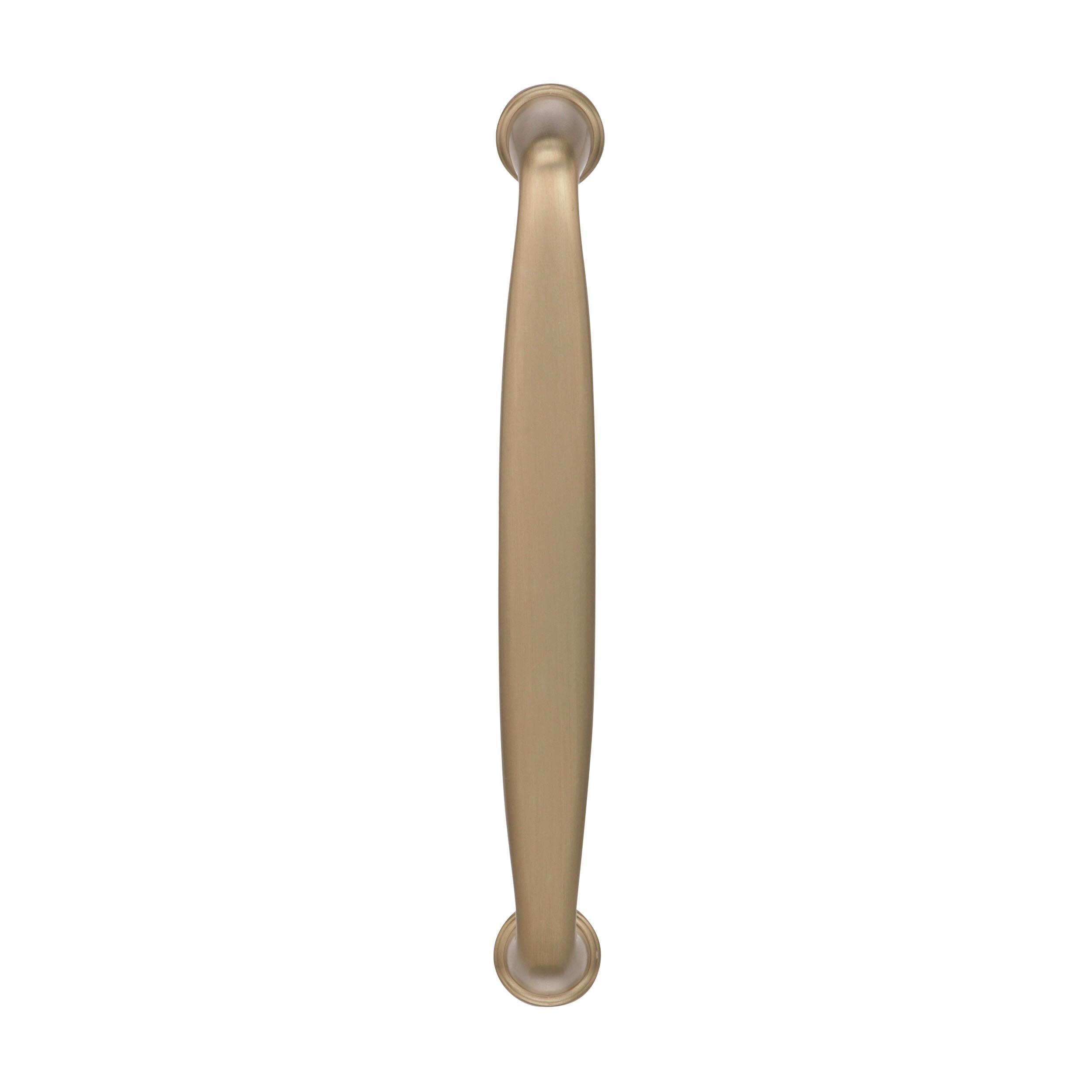 Golden Champagne Steel Cabinet Pull with Mounting Hardware