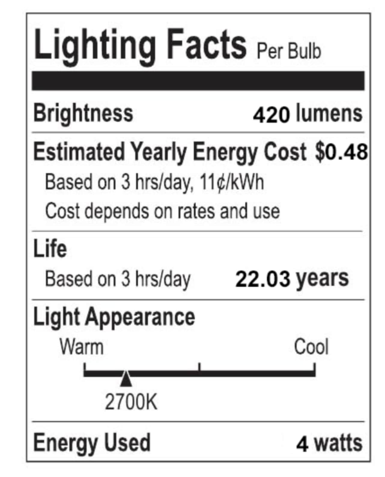 JONATHAN  Y BLB-G45A-SET6 Led-Lights - View #6