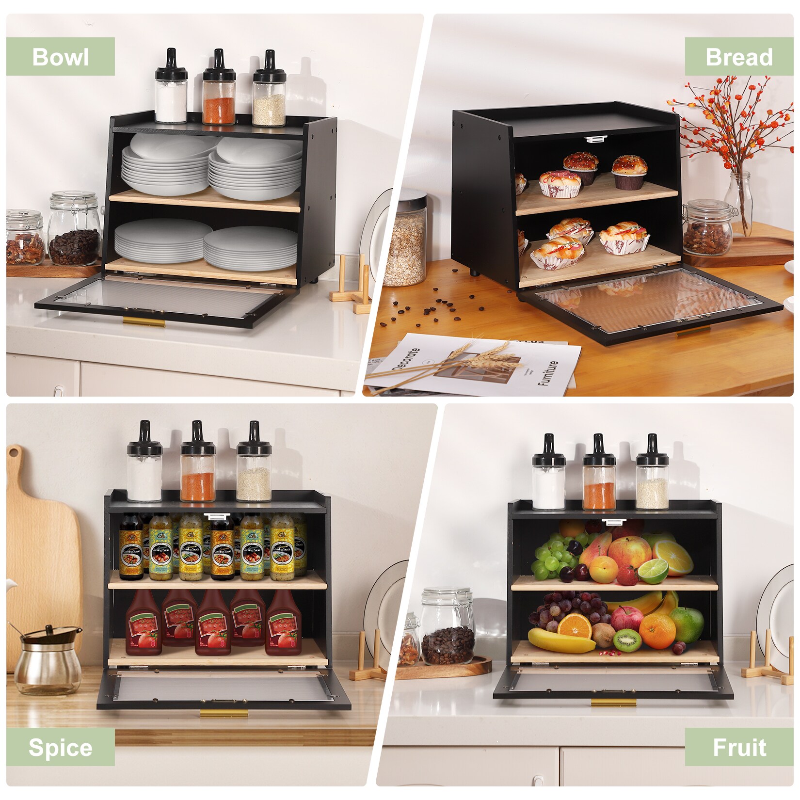 GarveeLife C3H-GTAPYTFCVWFC4E-C Food-Storage-Containers - View #4