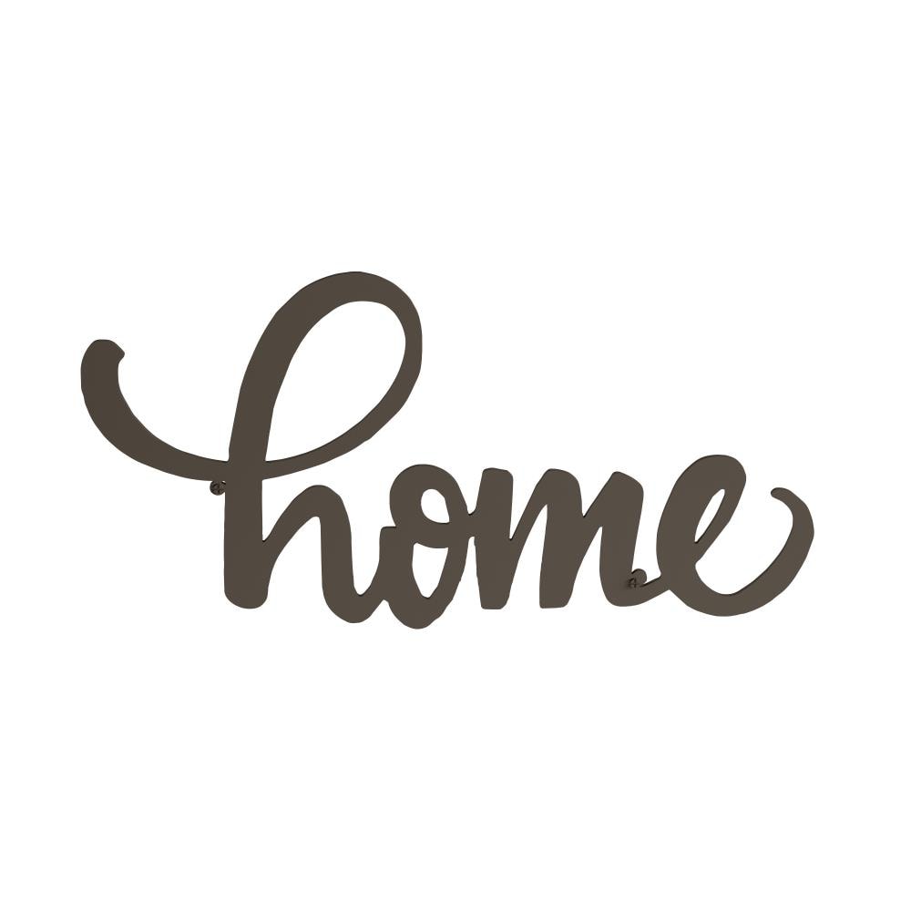 Hastings Home 0.1-Inches W x 12-Inches H Metal Word Art Wall Phrases Wall accent