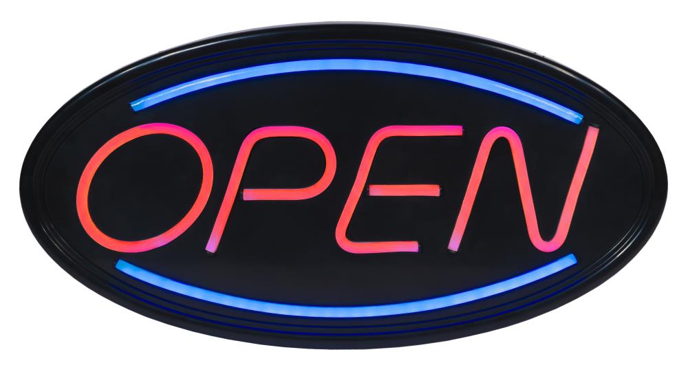 Royal Sovereign RSB-1330E 9.5-in Multi-function LED Open Lighted Sign ...