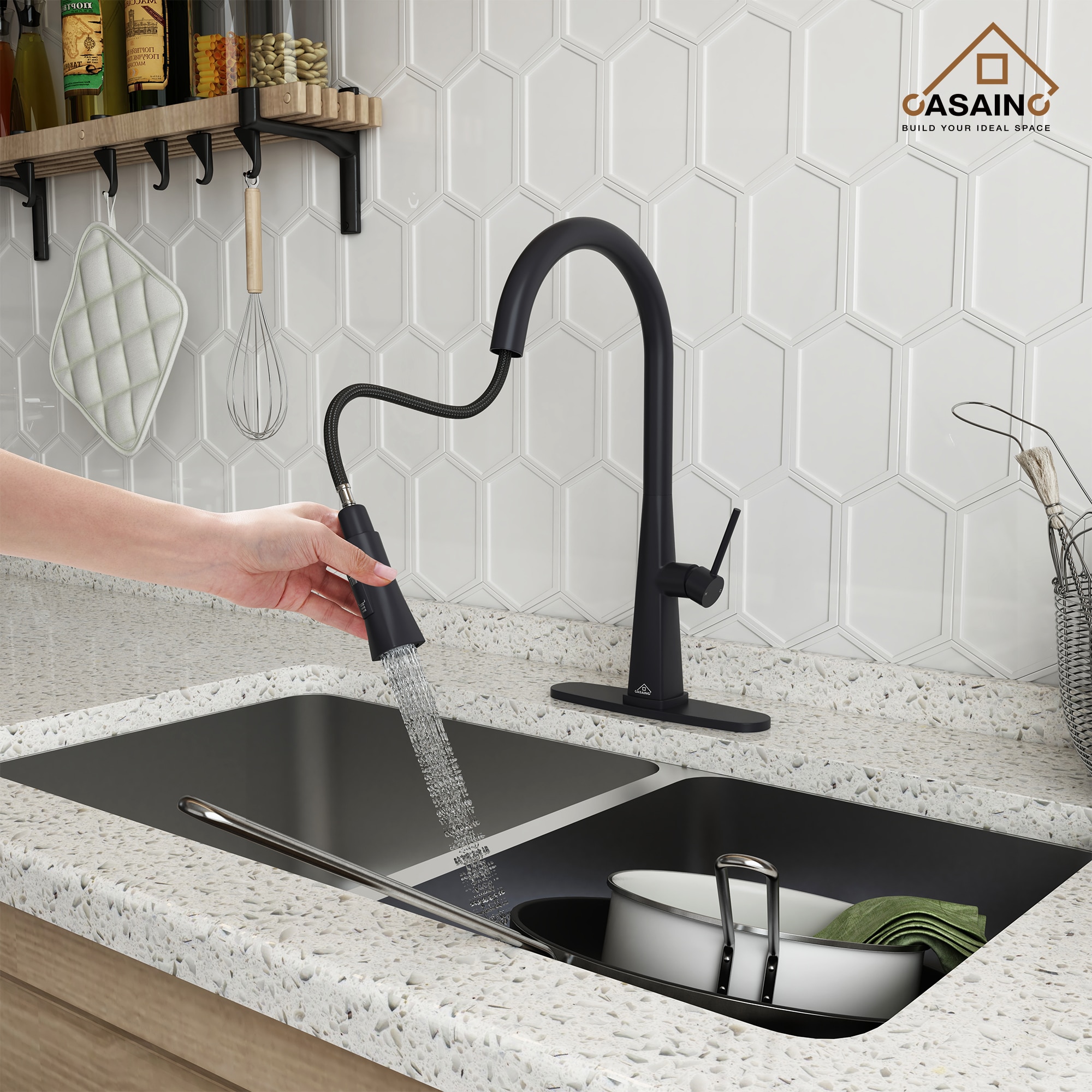 CASAINC CALTC12CP Kitchen-Faucets - View #2