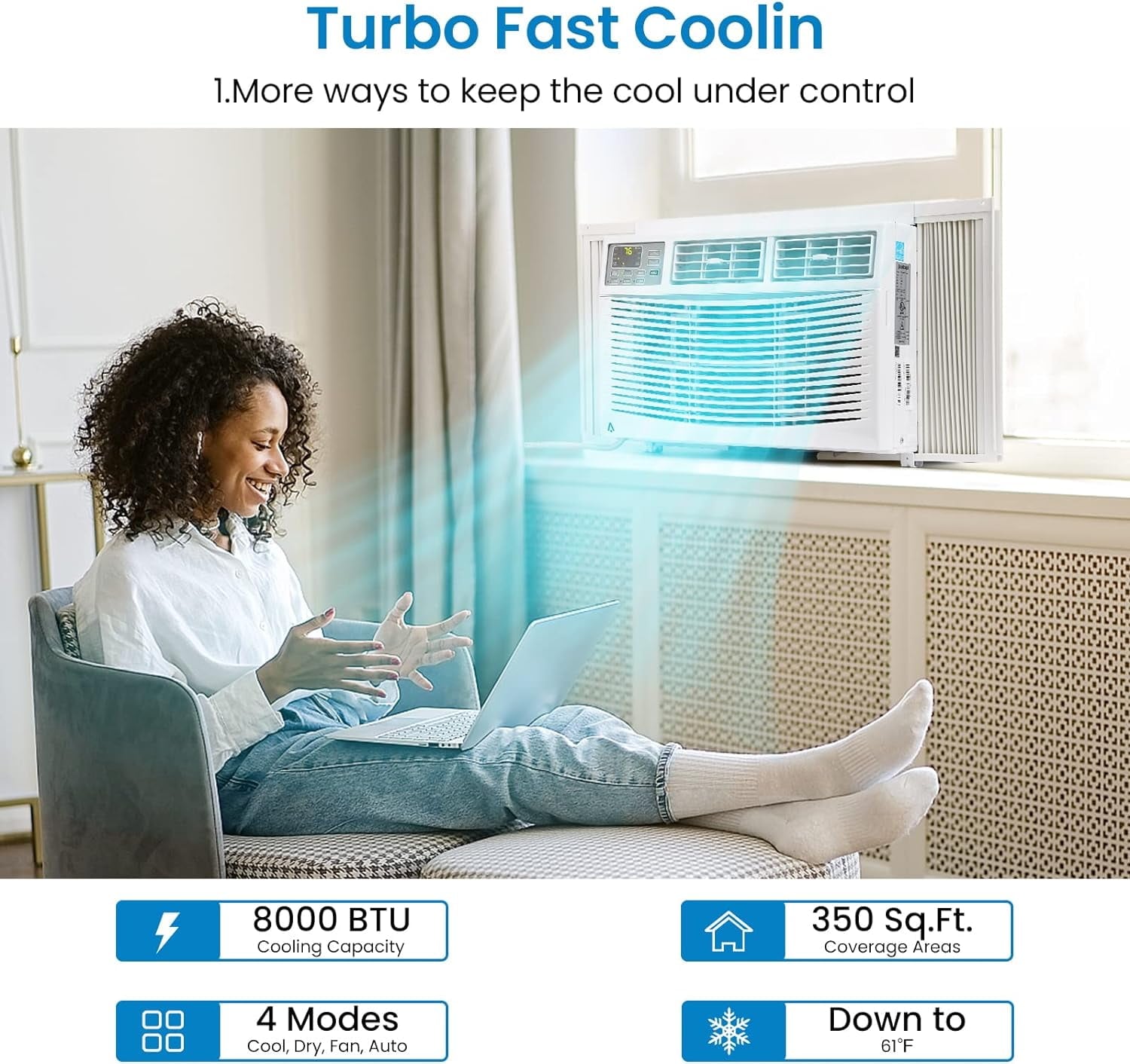 GAOMON LSPPJOK-UMDW1FTRAI Window-Air-Conditioners - View #5