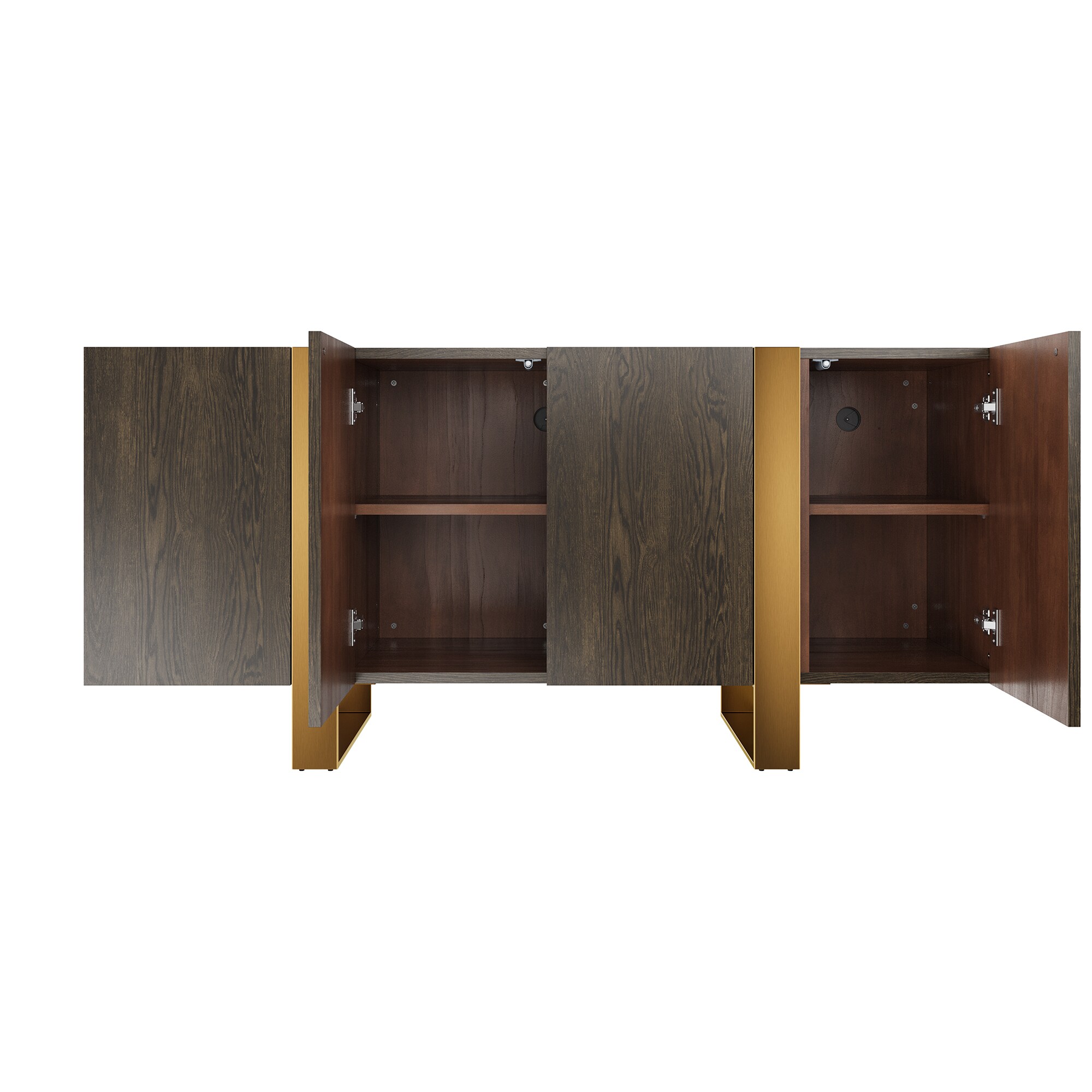 Clihome CL-WF-W-1772-K Tv-Stands - View #2