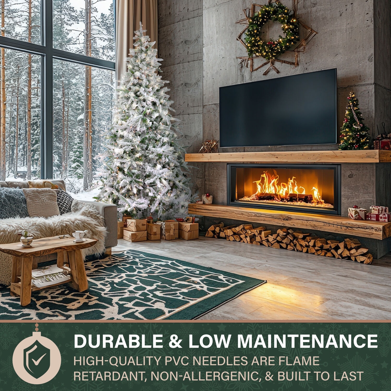 Fraser Hill Farm FFMP075-3SN Artificial-Christmas-Trees - View #7