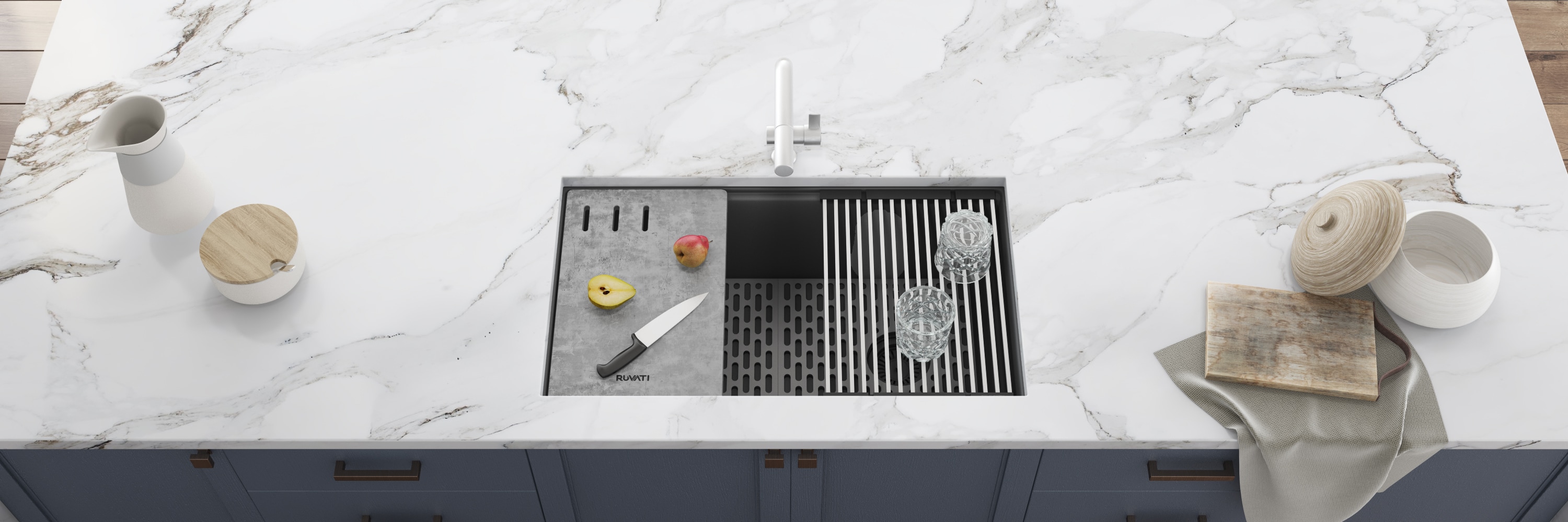 Ruvati RVG2302UG Kitchen-Sinks - View #8