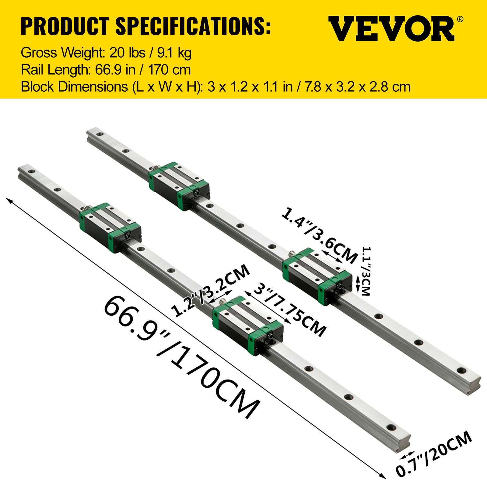 VEVOR ZXDGHSR20-1700001V0 Benchtop-Stationary-Access - View #10