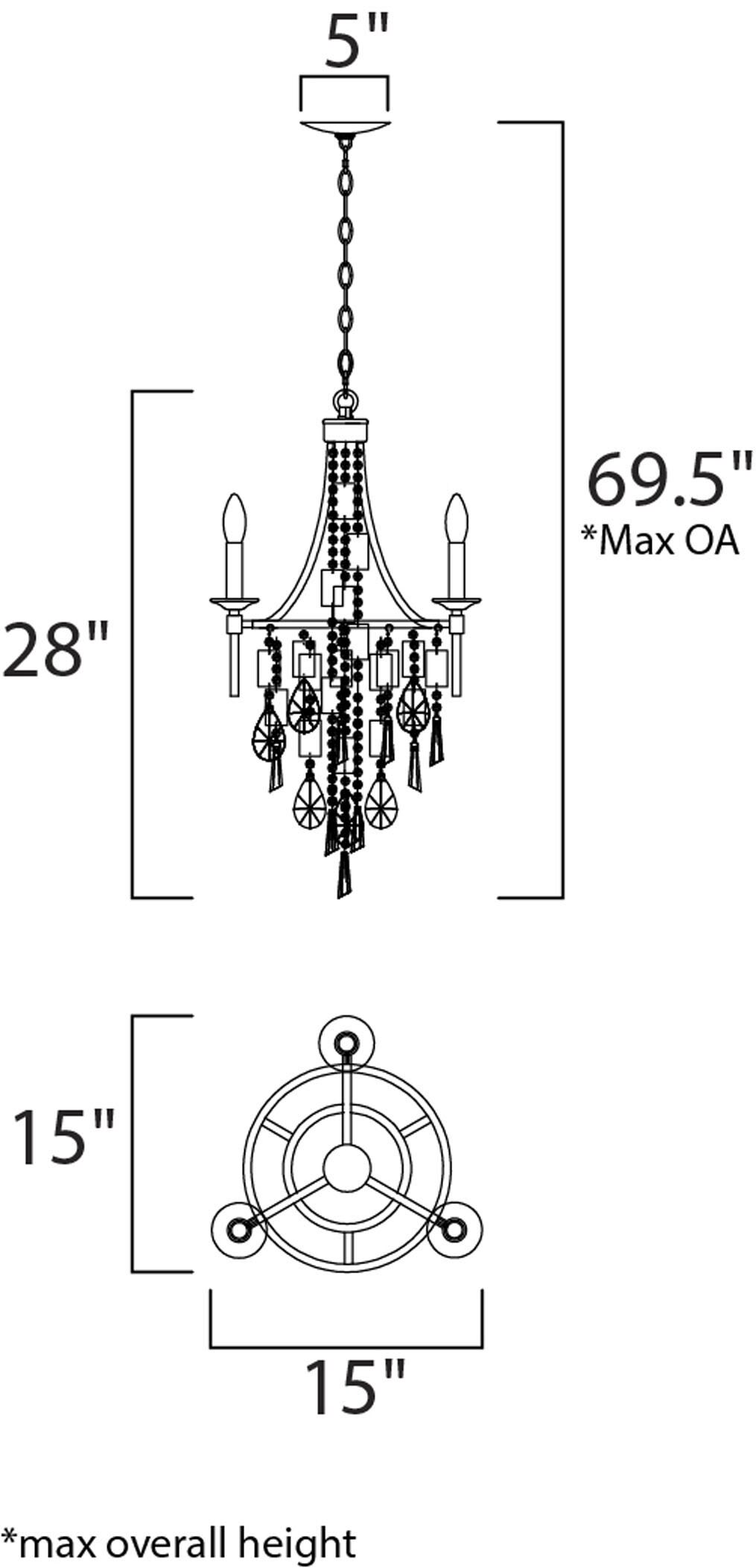 Maxim Lighting 14423CZGS b090015 - View #5