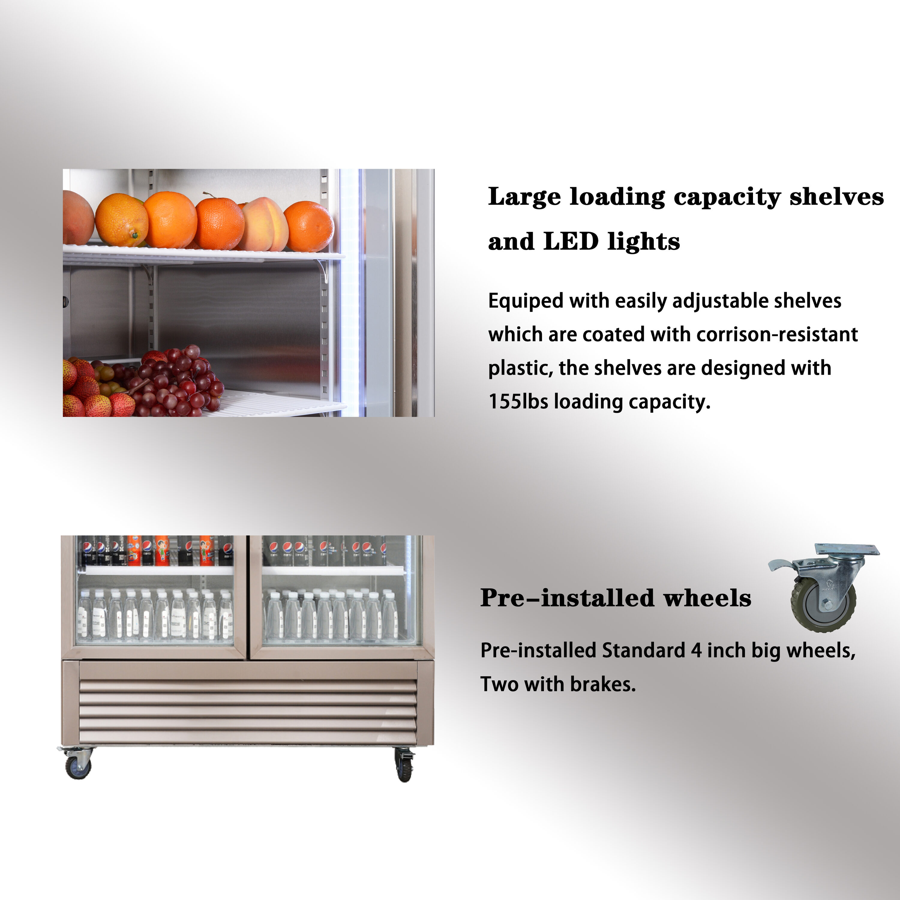 Jeremy Cass HZWKIR49B Commercial-Refrigerators - View #3