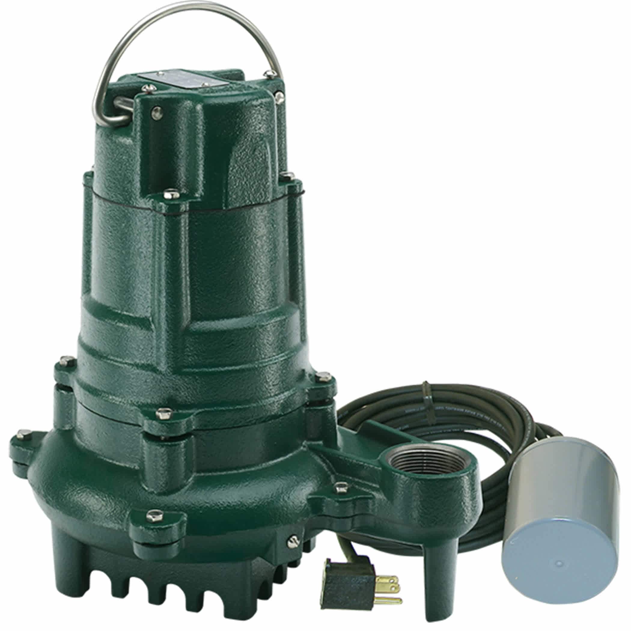 Zoeller 137-0079 BN137 Effluent Pump with 15-ft  Cord and Bronze Impeller