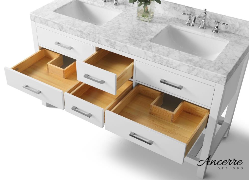 Ancerre Designs VTSELIZABETH60WCW1 Bath-Vanity-Combo - View #10
