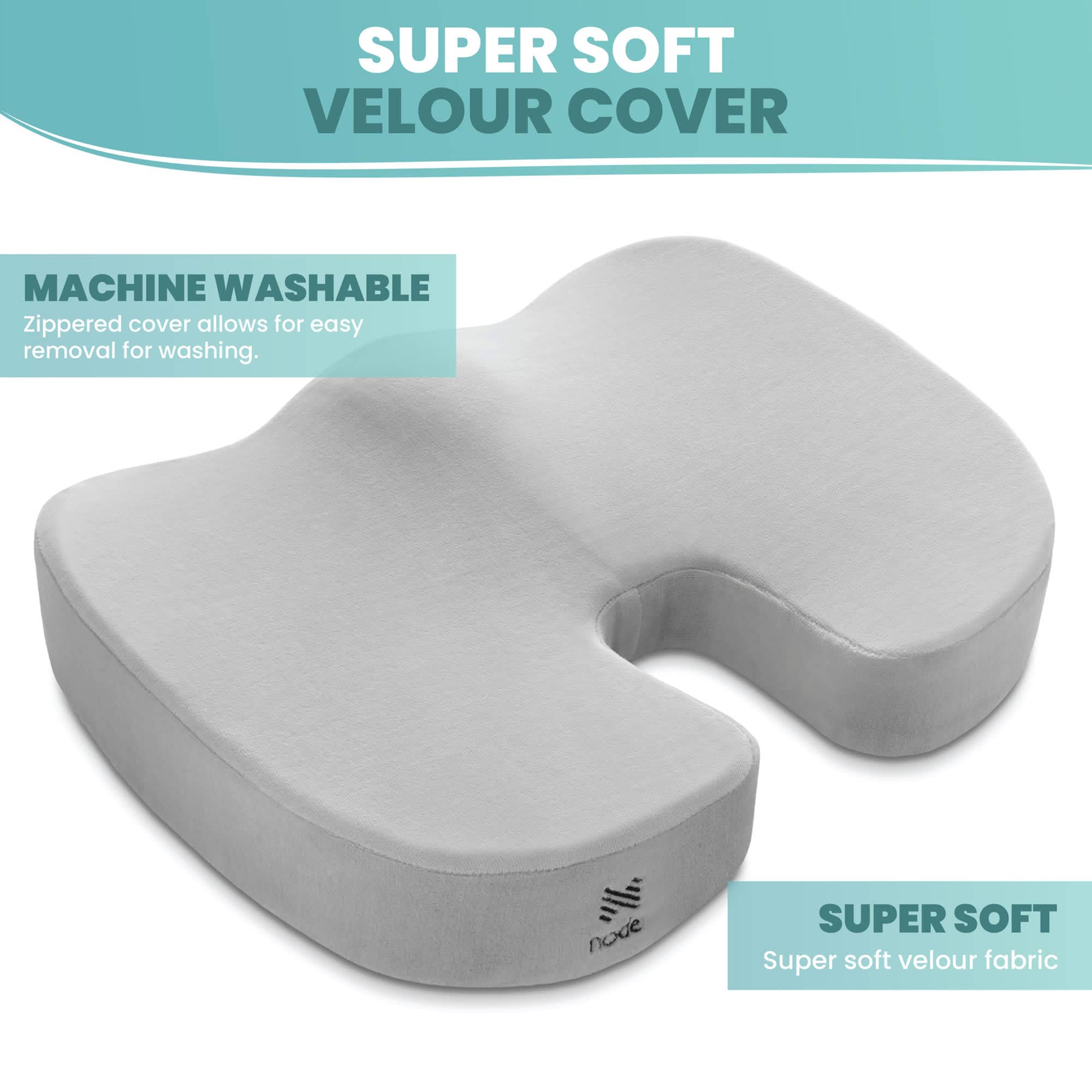 Node PIL-ERG-G450-GRY Orthopedic-Pillows-Cushions - View #3
