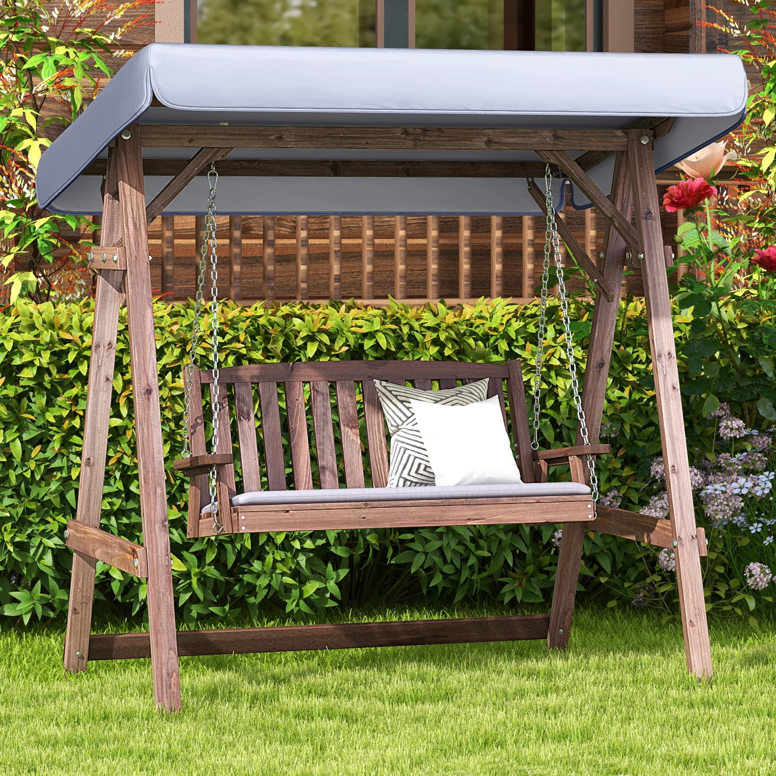 Forclover HYFE-3004BK Replace-Porch-Swing-Glider-Tops - View #2