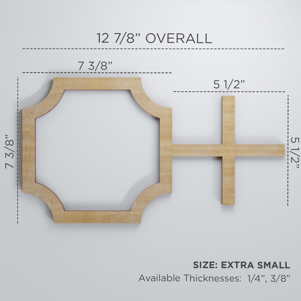 Ekena Millwork WALW08X08X0250BRDWA Wall-Panels - View #3