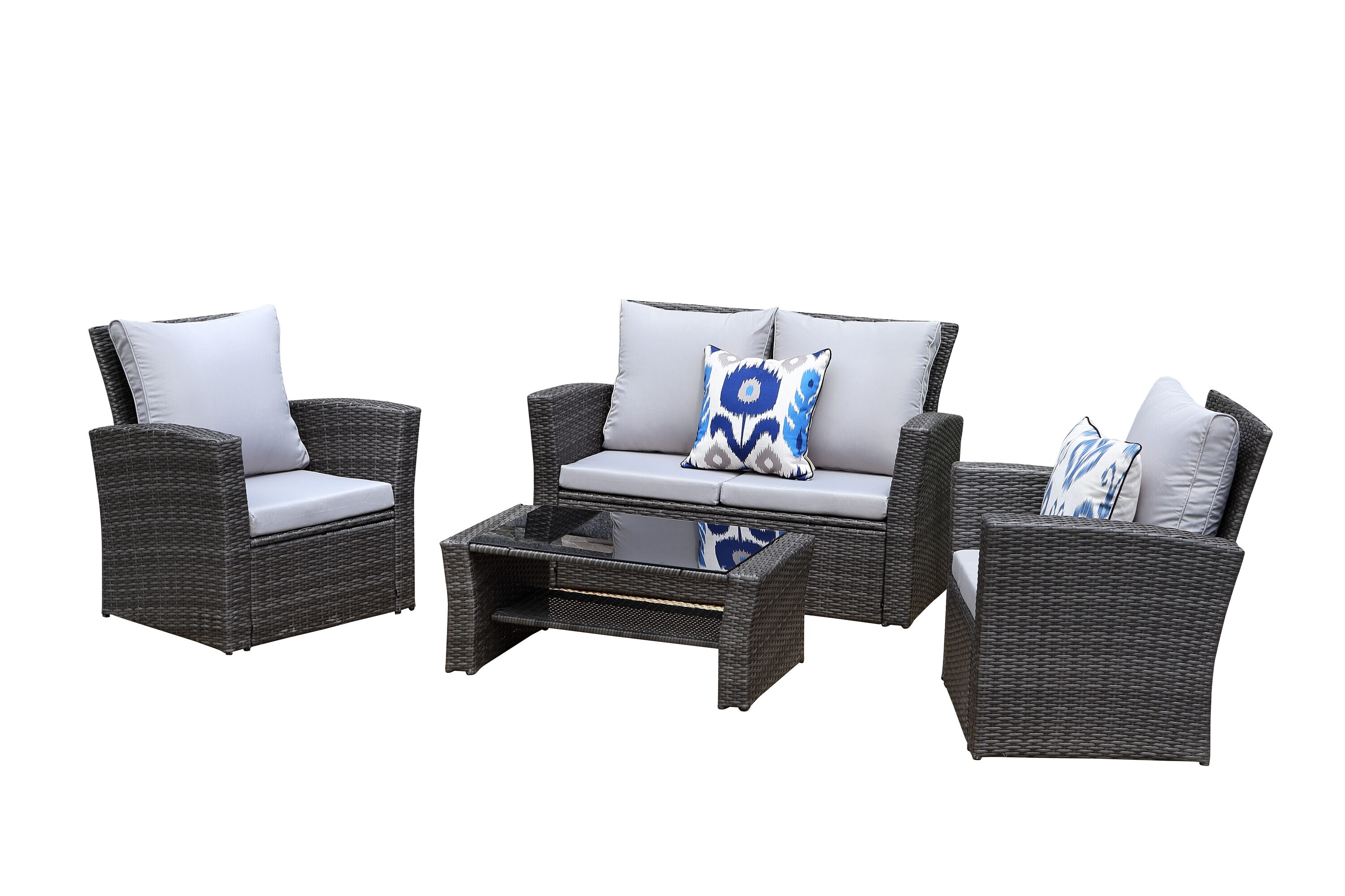 Damerin N7CS10 Patio-Conversation-Sets - View #3