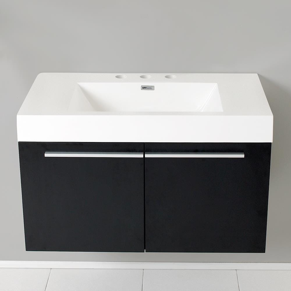 Fresca FCB8090BW-I Bath-Vanity-Combo - View #14