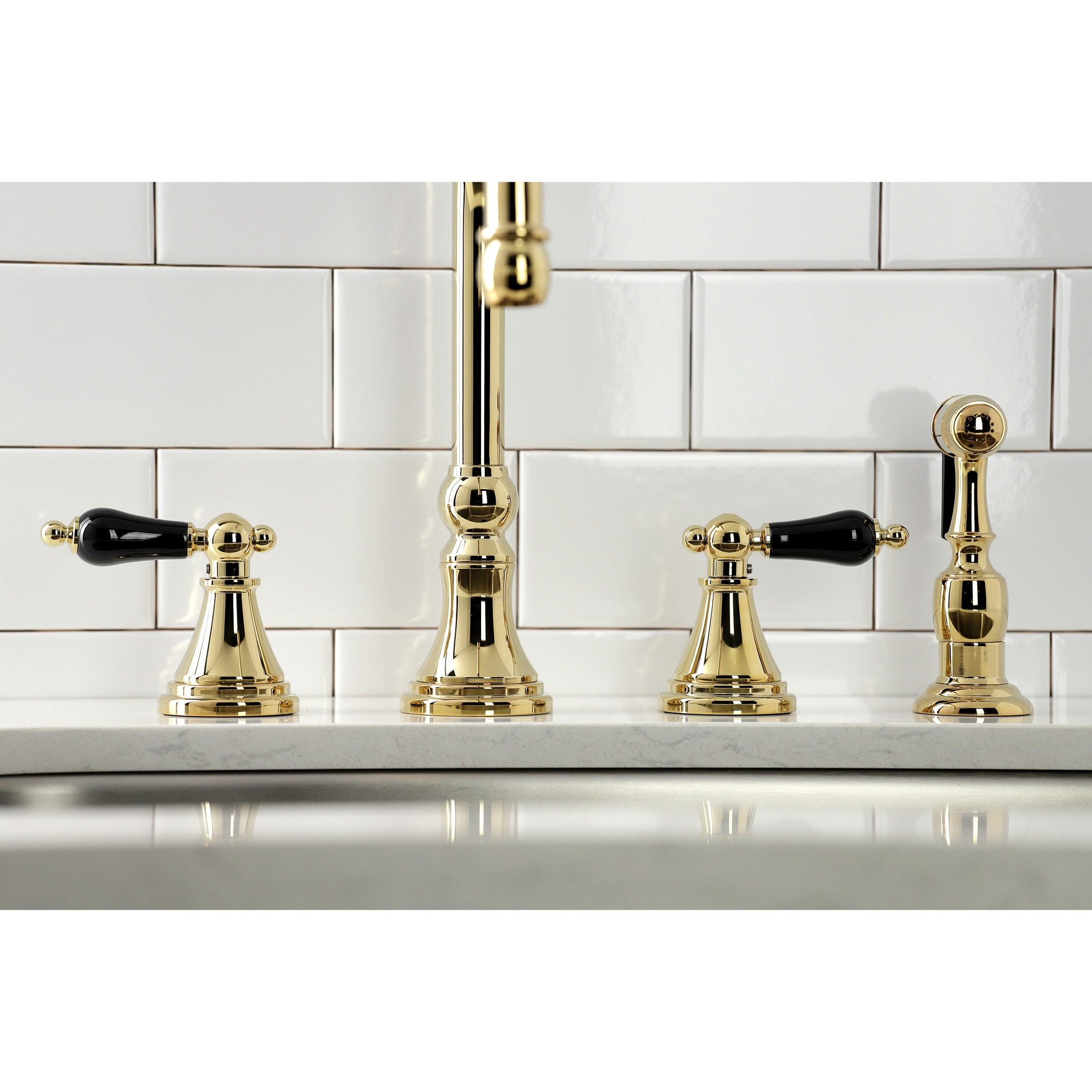 Kingston Brass WLKS2792PKLBS Kitchen-Faucets - View #4
