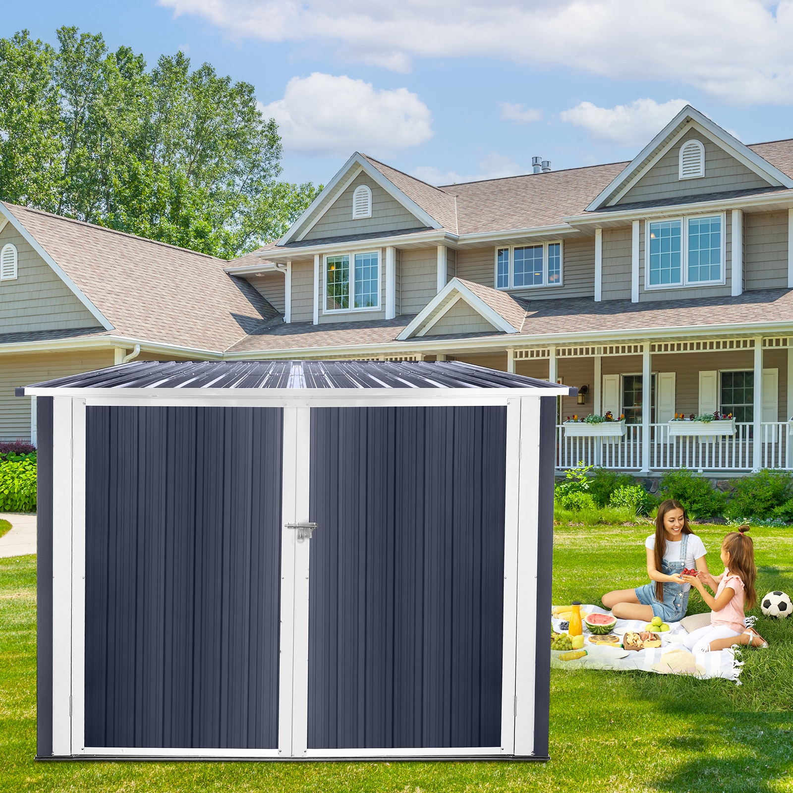 GDFStudio 336851 Metal-Storage-Buildings-Sheds - View #7