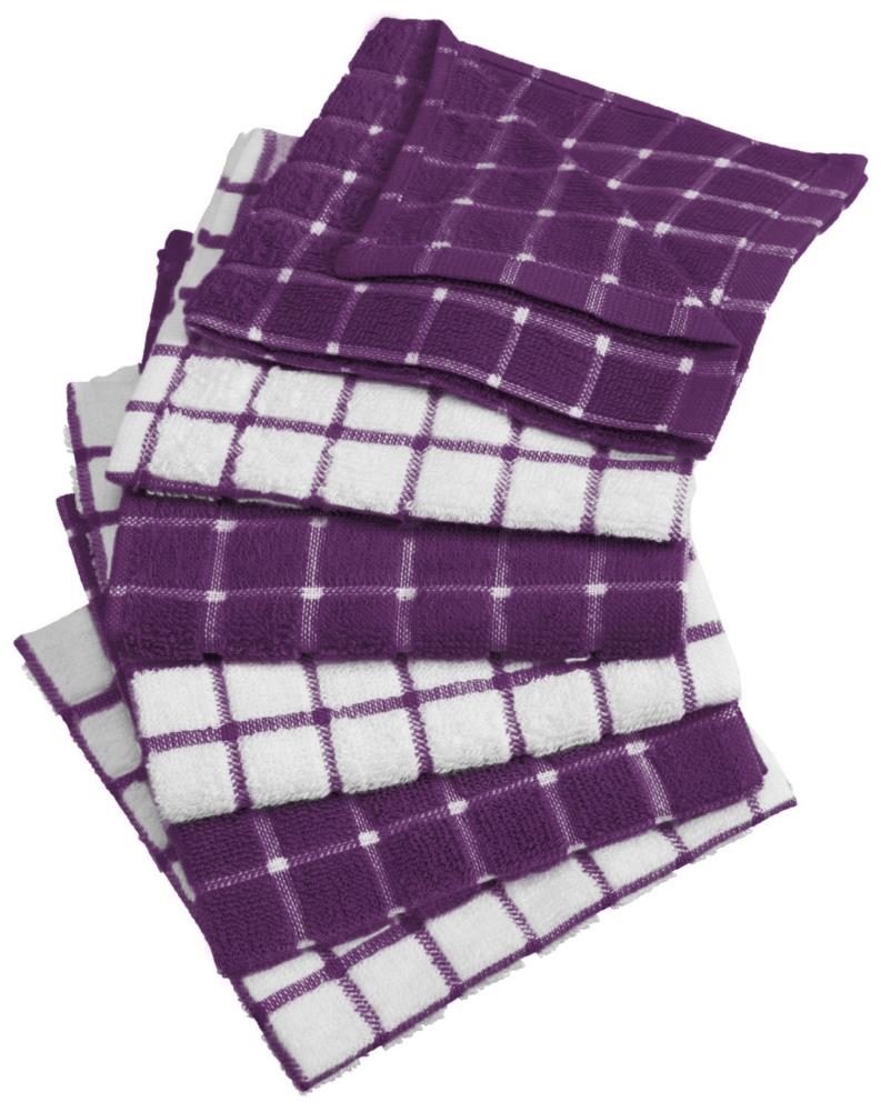 DII Eggplant Scrubber Dishcloth (Set of 6)