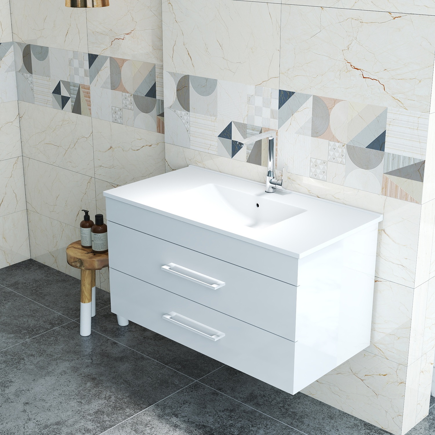 Watnature NXZBZN5TR2KR Bath-Vanity-Combo - View #11