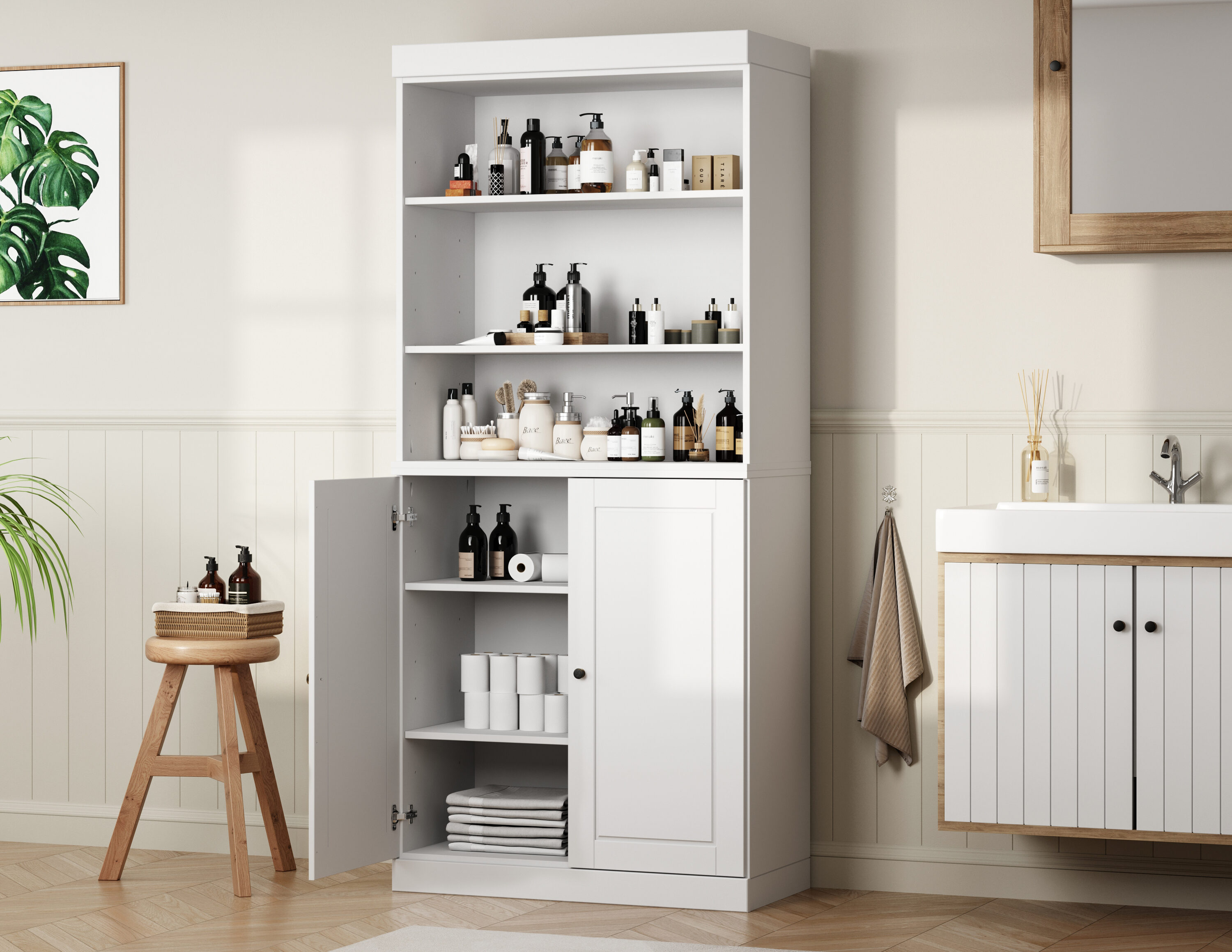 Palace Imports 6591 Linen-Cabinets - View #2