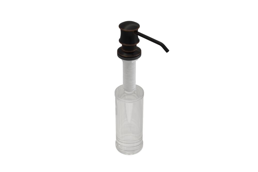 BOCCHI 2340 0001 ORB Marano Oil Rubbed Bronze 11-oz. Capacity Deck-mount Soap and Lotion Dispenser