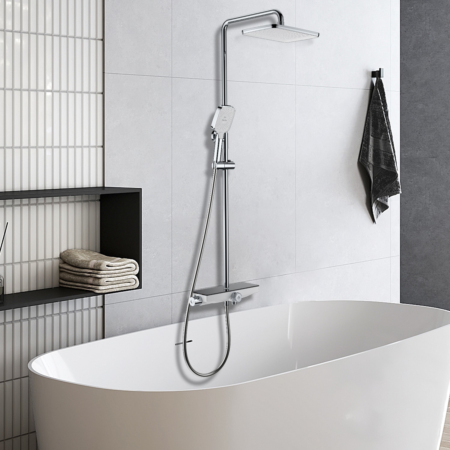 Tahanbath MT2-227920 Showerhead-Bar-Panels - View #2