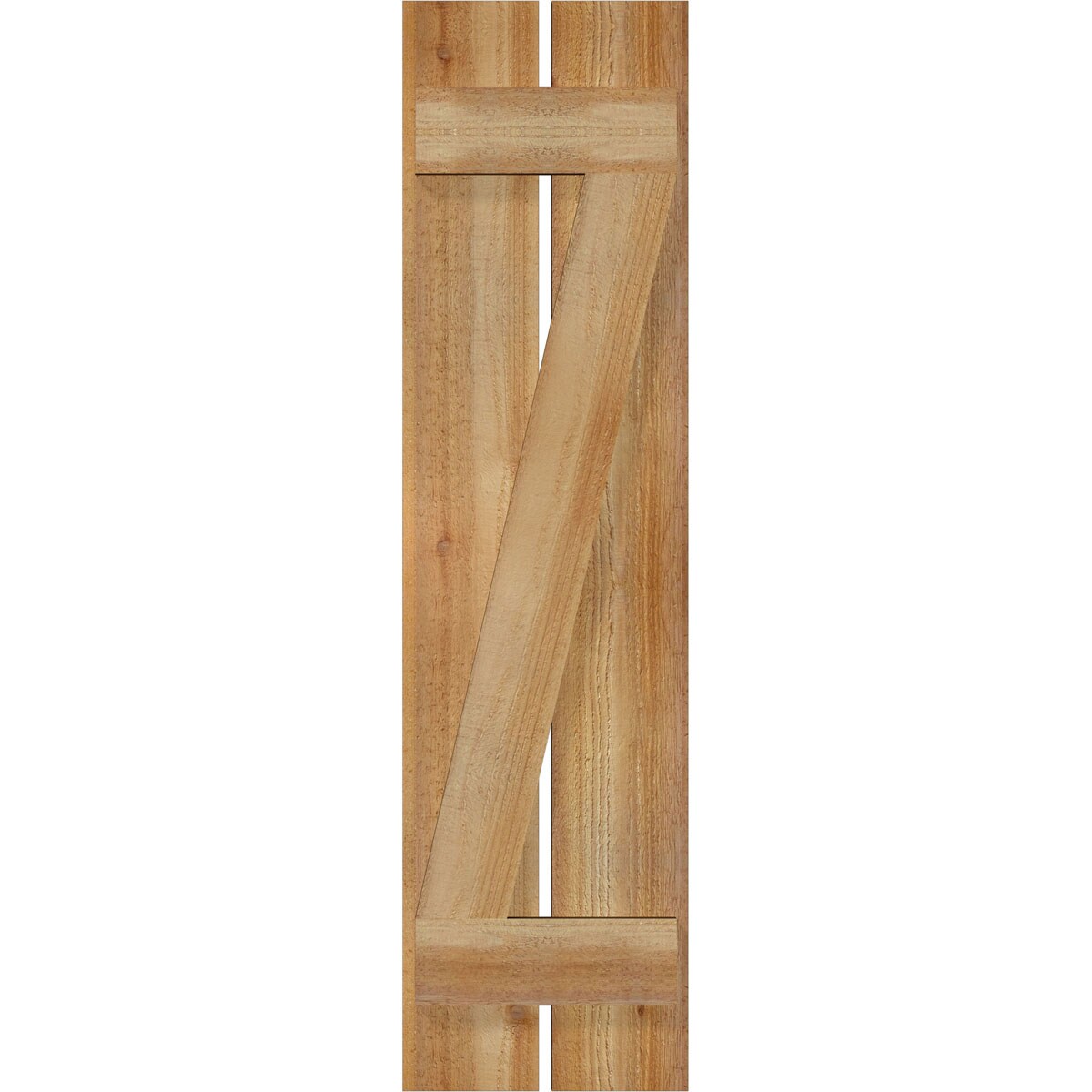 Ekena Millwork RBS06Z11X043RWR Exterior-Shutters - View #5
