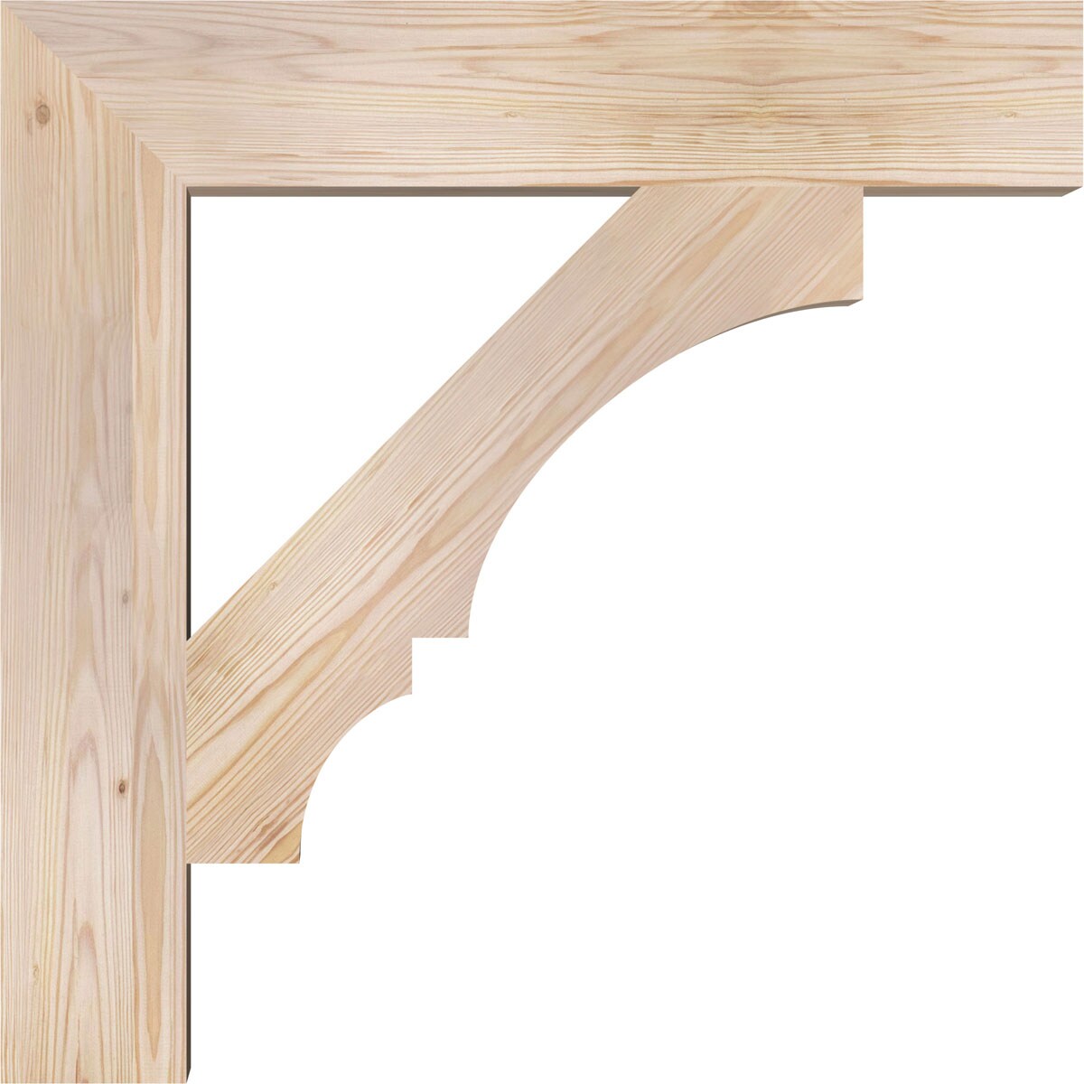 Ekena Millwork BKT06X32X32BOA05SDF Exterior-Brackets-Braces - View #3