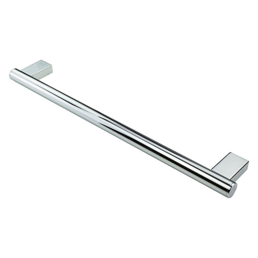 Transolid MS16PC Maddox 15.75-in Polished Chrome Wall mount Grab Bar ( 500-lb Weight Capacity )