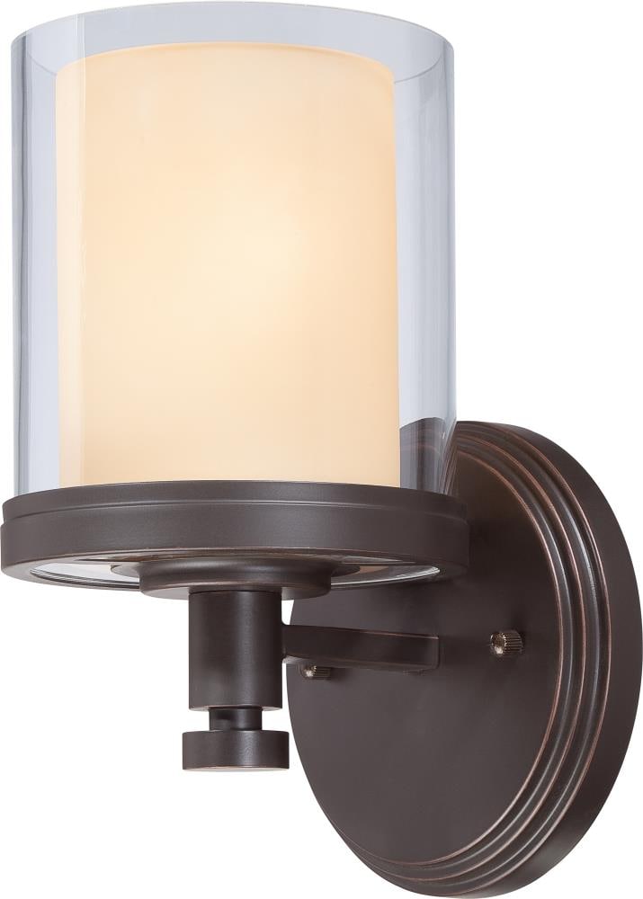  LW4541 Decker 5.75-in 1-Light Sudbury Bronze Transitional Vanity Light