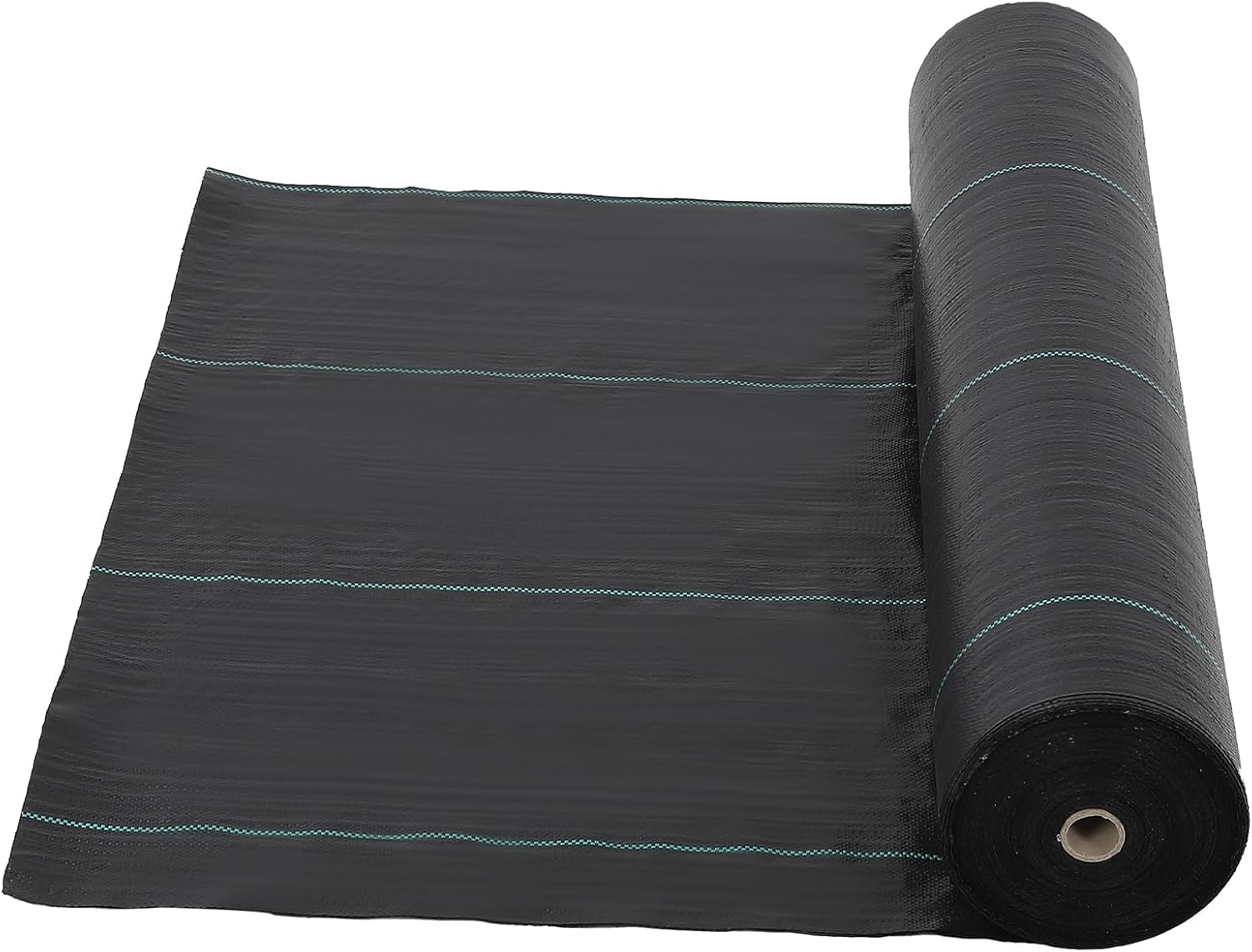 GAOMON Heavy duty weed barrier landscape fabric 3 oz 6 ft x 300 ft woven ground cover for garden driveway erosion control