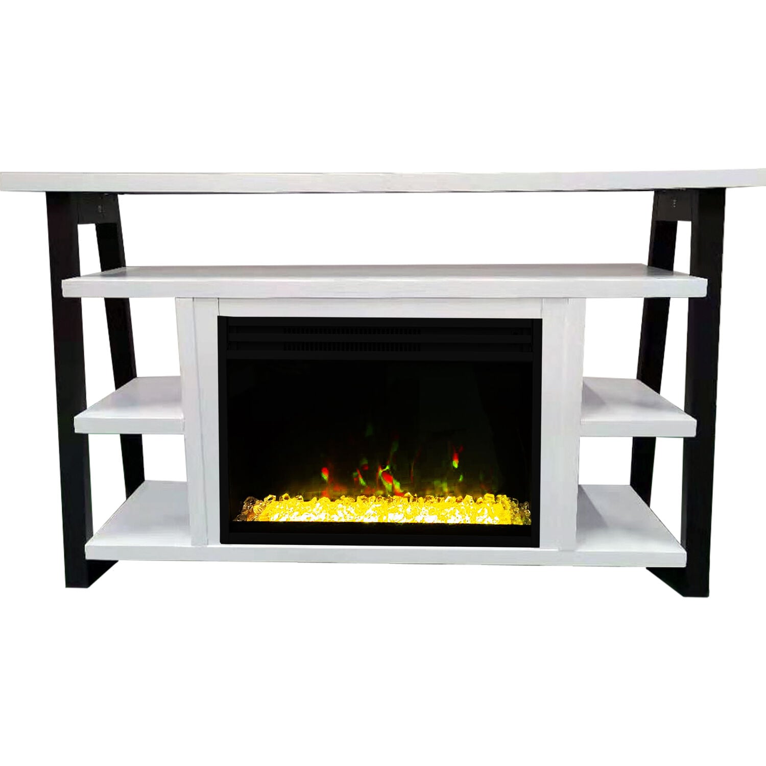 Cambridge CAM5332-1WHTCRS Electric-Fireplaces - View #7