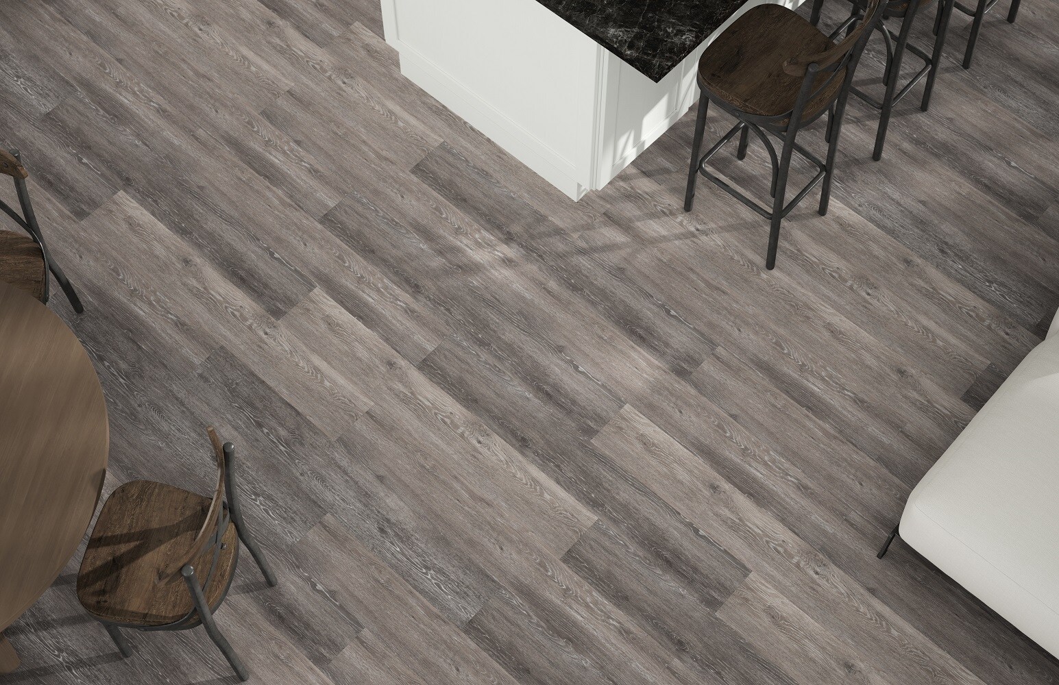 Style Selections Gray Waterproof Vinyl Plank Flooring Samples