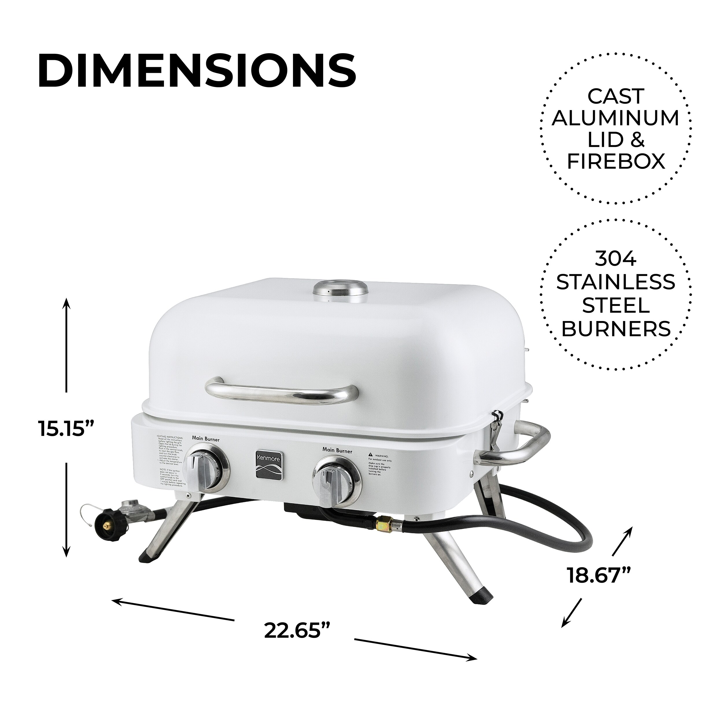 Kenmore KT-R40003-PE Tabletop-Grills - View #2