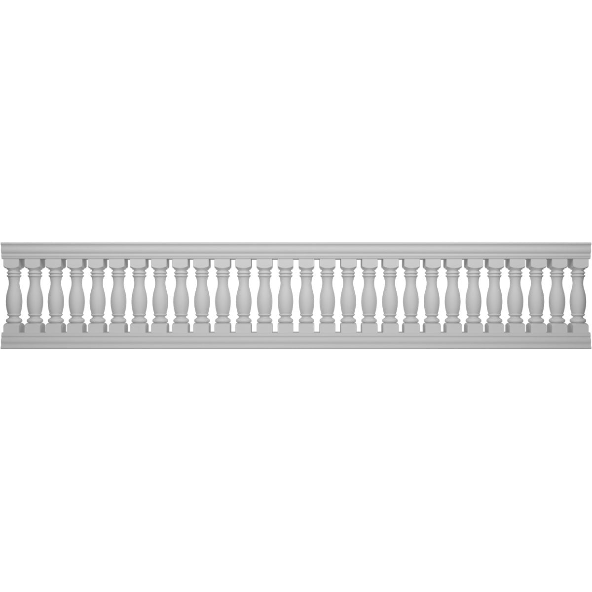 Ekena Millwork BALK38X192EMG FiberThane 16-ft x 38-in Embassy Fiberglass Deck Rail Kit