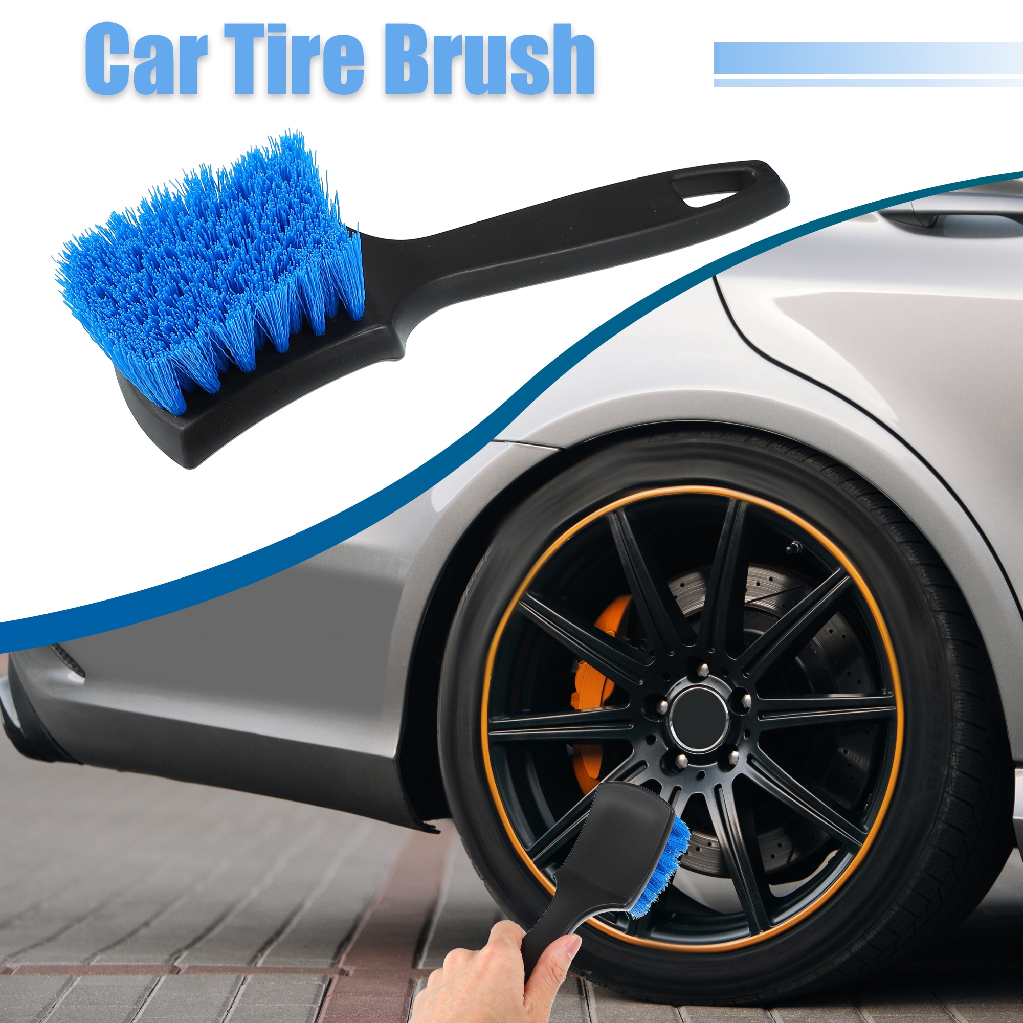 Unique Bargains S26010400UX4728 Automotive-Cleaning-Brushes - View #2