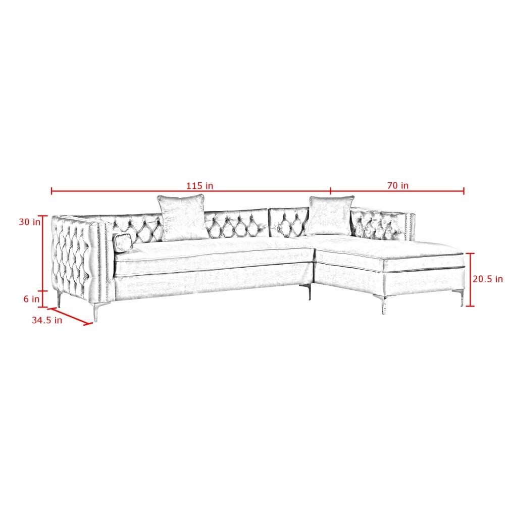 Inspired Home SR01-02PL-LS Sofas-Loveseats - View #8