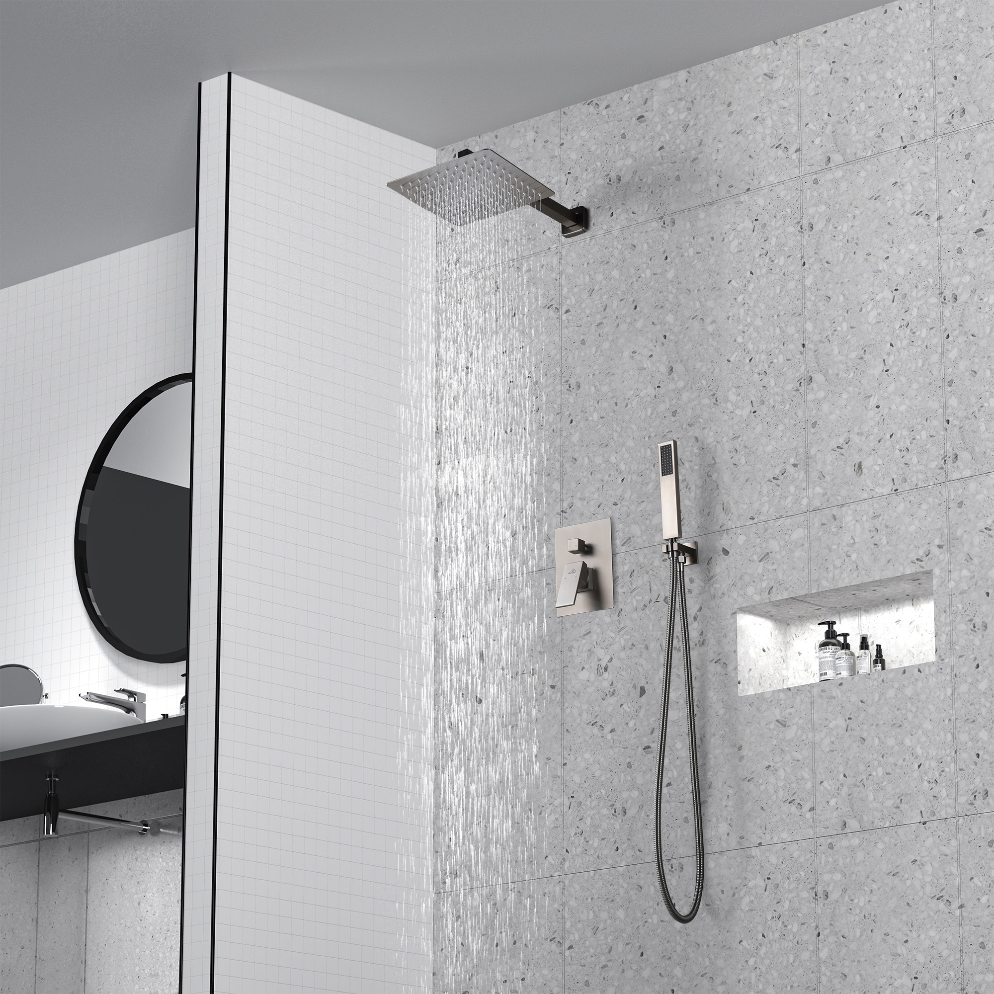 CASAINC M6066-A-10-BN Showerhead-Bar-Panels - View #3