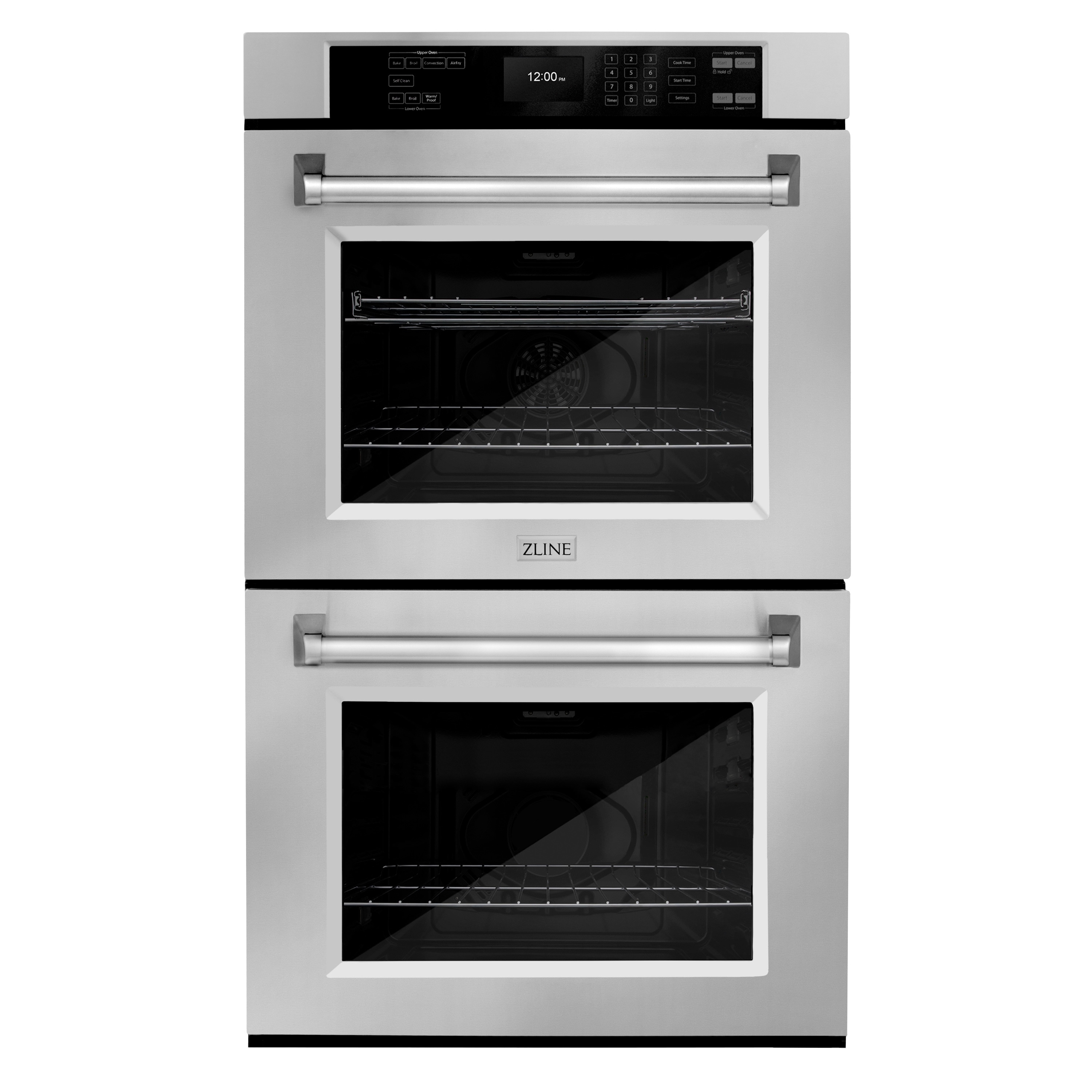 ZLINE KITCHEN & BATH WAD-30 30 inch Double Electric Wall Oven with Air Fry Self-cleaning ( Stainless Steel with Stainless Steel Handle )