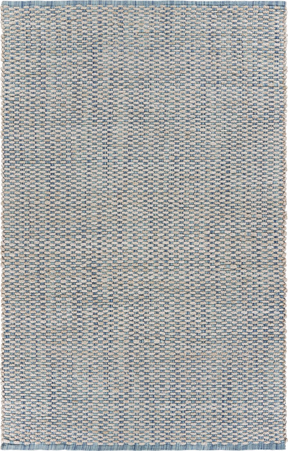 LR Home BLEAC81436BIL7999 This natural jute rug is the perfect addition for your space then. With an undertone of soft blue, this piece is an easy addition to a variety of different styles and decor within your home.
